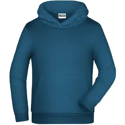 Kinder Basic Hoody Children "JN796K" - XS - petrol