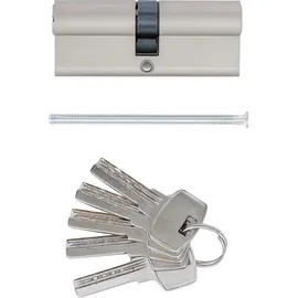 BGS Diy 85238 Sicherheits Schließzylinder Zylinderlänge 80mm Größe 40/40mm