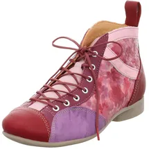 THINK! Damen Guad-2 chromfrei gegerbte nachhaltige Stiefelette, hibiskus/kombi 5050