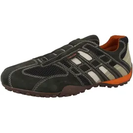 GEOX Snake U4207L dark grey/off white 40