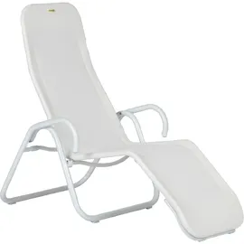 ACAMP Calypso Bäderliege 137 x 75 x 107 cm weiß klappbar
