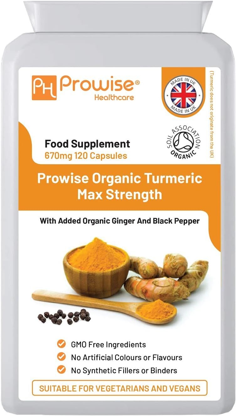 Prowise Healthcare Kurkuma-Curcumin Ingwer mit schwarzem Pfeffer 120 St