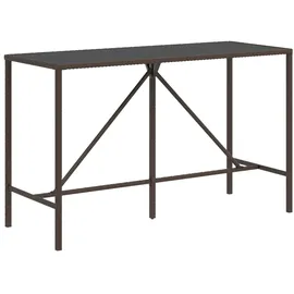 vidaXL Bartisch 180 x 70 x 110 cm Braun