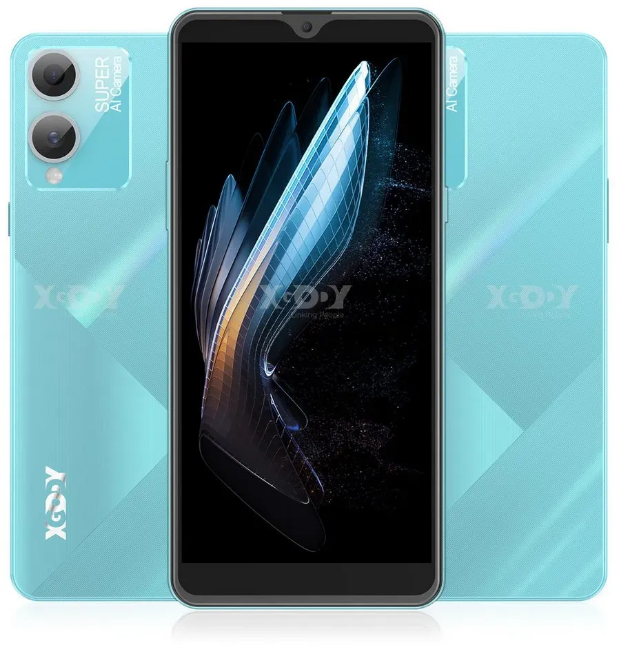 XGODY Y13 Pro Android9.0 4G LTE Handy Dual SIM(LTE+GSM+WCDMA) Smartphone (15,00 cm/6 Zoll, 16 GB Speicherplatz, 5 MP Kamera, CPU MT6737, 1.25Ghz, QHD 18:9) blau