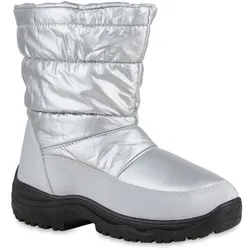 Damen Winter Boots in Silber