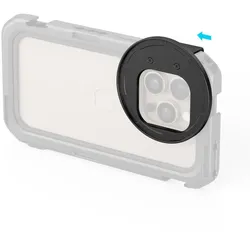 SmallRig 5010 67mm Magnetischer Filteradapter Seitenmontageversion für iPhone 16 Serie Käfige