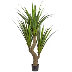 Kunstpflanze CREATIV GREEN "Agave", grün, H:160cm, Kunststoff, Kunstpflanzen