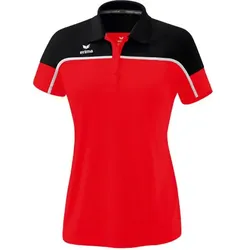 ERIMA Damen Polo CHANGE poloshirt function, red/black/white, 34