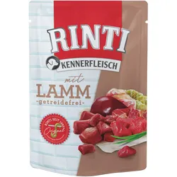 RINTI Kennerfleisch PB 400 Gramm Hundenassfutter 20 x 400 Gramm Lamm