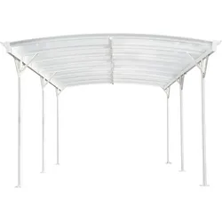 Carport Falo weiß