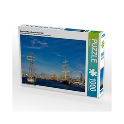 CALVENDO Puzzle CALVENDO Puzzle Segelschiffe auf der Hanse Sail 10, 1000 Puzzleteile