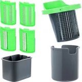 Genius Nicer Dicer Electro Gemüsereibe 7-tlg. Edelstahl/ Kunststoff