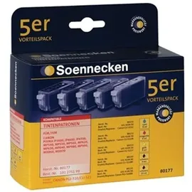 SOENNECKEN 80177 schwarz + CMY