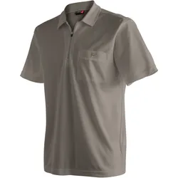 Funktionsshirt MAIER SPORTS "Arwin 2.0", Herren, Gr. XXXL, braun (schlamm), 100% Polyester, Rundhals, Kurzarm, Shirts, Eignet sich ideal für Wanderungen und Freizeitaktivitäten