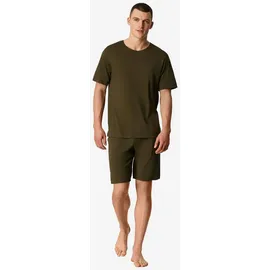 SCHIESSER Pyjama Modern Bonded Grün 48