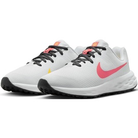 Nike Revolution 6 White/SEA Coral-Gridiron-Laser ORAN, 37 1⁄2
