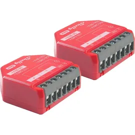 Shelly 1PM Gen4 Unterputz Relais max 16A 1 Kanal WLAN, Bluetooth, Matter, Zigbee Smart-Schalter 2er Pack