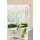 Gardinenbox Gardine Store Jacquard Fabio HxB 175x300 cm Kräuselband Universalband Weiß Kreismuster Transparent Voile Vorhang Wohnzimmer, 13143