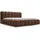GRAINGOLD Polsterbett, Braun, Textil, 140x200 cm, Schlafzimmer, Betten, Polsterbetten