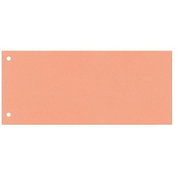 Otto Office Nature Abheftstreifen, Recycling-Karton Rechteck 24/10,5 cm, 2-fach Lochung orange