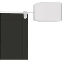 vidaXL Seitenmarkise 140 x 270 cm Anthrazit Polyester