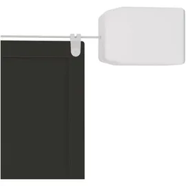 vidaXL Seitenmarkise 140 x 270 cm Anthrazit Polyester