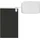 vidaXL Seitenmarkise 140 x 270 cm Anthrazit Polyester