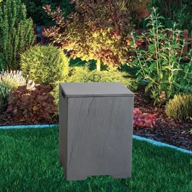 ELEMENTI Abdeckung für Gasflasche in Sandstein-Optik,grau,40 x 40 x 52 cm, (l x B x H)