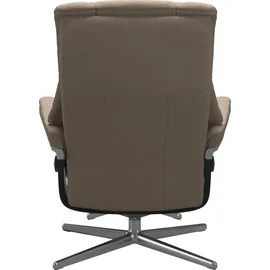 Stressless Mayfair mit Cross Base Rohleder 83 x 102 x 74 cm beige q2 faron