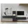 Home Affaire Wohnwand City/Giron, moderne Anbauwand, Komplettset in vielen Farben verfügbar, (Set, 3-St), enthält eine Vitrine & zwei Hängeschränke grau
