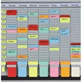 Franken T-Kartentafel 47,4 x 49 cm grau