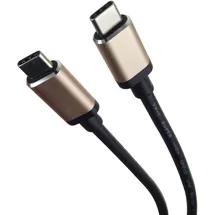 PremiumCord USB-C 1 m Schwarz/Gold
