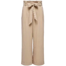 Only Onlmarsa Solid Paperbag Pant Weiß L