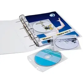 Durable CD/DVD-Hüllen CoverEasy PP transparent (10er-Pack)