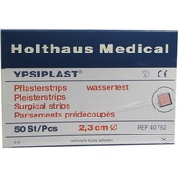 Holthaus Pflasterstrips Ypsiplast wasserf.2,3 cm rund 50 St