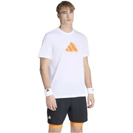 adidas Clay Is Not Graphic weiß XL
