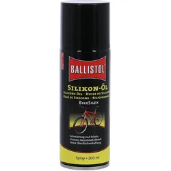 Ballistol Silikonspray BikeSilex, Spraydose - 200ml Schwarz Modell 2025