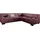 DOMO collection Ecksofa »Norma, moderne Armlehnen, zeitlos und elegant, L-Form«, wahlweise mit Bettfunktion rot