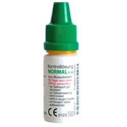 GLUCO TEST Plus Kontrolllösung normal 4 ml Lösung
