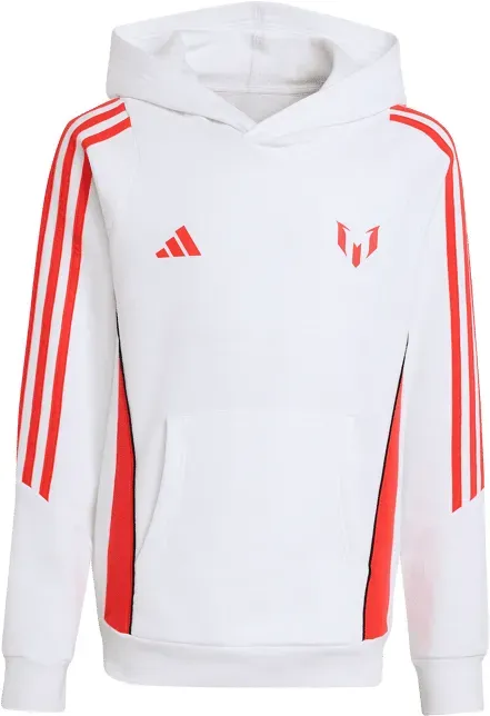 adidas Messi Hoody Kids Weiß