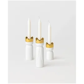 räder Kerzenständer Mini Königslichter Porzellan Weiß