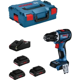 Bosch GSR 18V-90 C inkl. 3 x 4,0 Ah + L-Boxx