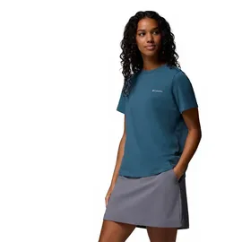 Columbia Sun Trek II Kurzarm-T-Shirt Everblue XS