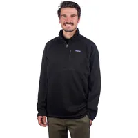 Patagonia Better 1/4 Half-Zip Fleece Pullover black Gr. XS