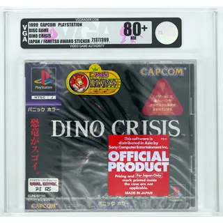 Dino Crisis | Playstation 1 PS1 | eingeschweißt NEU SEALED VGA 80+