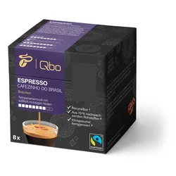 Qbo Espresso Cafezinho DO Brasil - 8 Kapseln - Intensität: 8/10