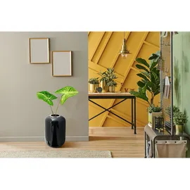 Kayoom Vase Esmeralda Deco 250 Dunkelgrün, / Silber,