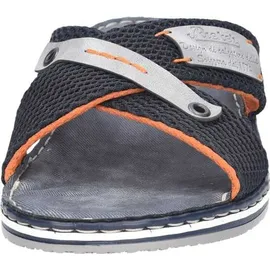 Rieker Slides Navy/Grigio 14 44