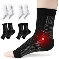 Luxuskollektion Neuropathie Socken 4 Paar Orthopädische Kompressionssocken