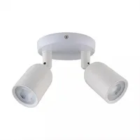 V-Tac Wandleuchte 2xGU10 (IP20) Weiß